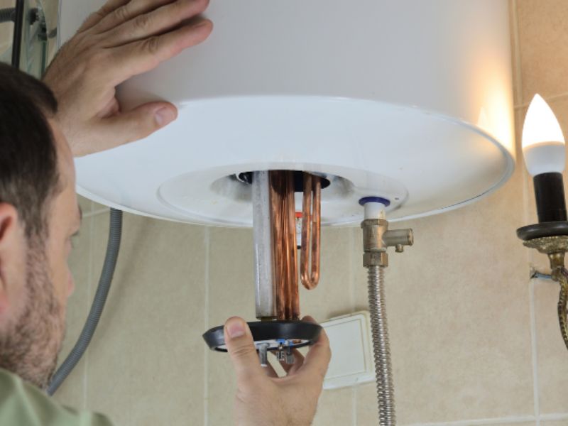 Thanh Magie giúp bảo vệ ruột bình khỏi bị ăn mòn