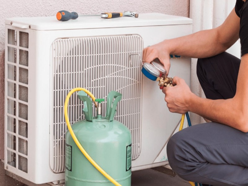 điều hòa không mát chỉ có gió