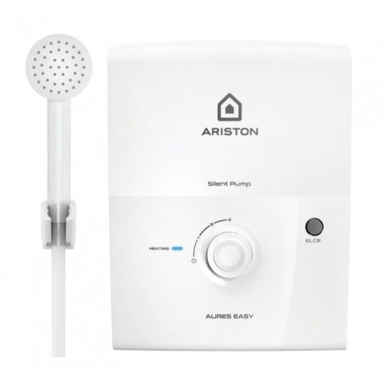 Máy tắm nước nóng điện trực tiếp Ariston Aures Easy 3.5 không bơm Máy tắm nước nóng điện trực tiếp Ariston Aures Easy 3.5 không bơm